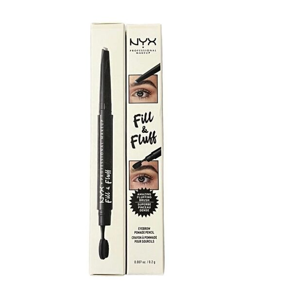 NYX Professional Makeup Eyebrow Pencil Pomade in Clear, Full, Bundle, NWB - Picture 2 of 2